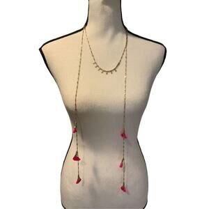 Stella & Dot Tassel Necklac